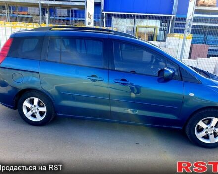 Синий Мазда 5, объемом двигателя 1.8 л и пробегом 195 тыс. км за 4500 $, фото 2 на Automoto.ua