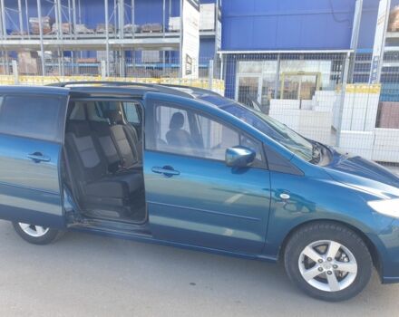 Синий Мазда 5, объемом двигателя 1.8 л и пробегом 208 тыс. км за 4200 $, фото 1 на Automoto.ua