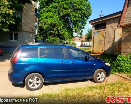 Синий Мазда 5, объемом двигателя 1.8 л и пробегом 217 тыс. км за 4300 $, фото 1 на Automoto.ua