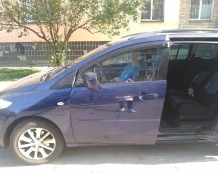 Синий Мазда 5, объемом двигателя 1.8 л и пробегом 212 тыс. км за 6800 $, фото 4 на Automoto.ua