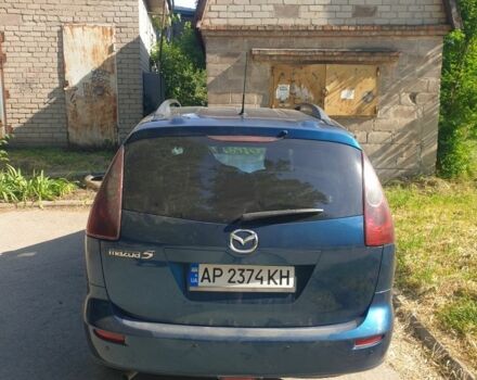 Синий Мазда 5, объемом двигателя 1.8 л и пробегом 208 тыс. км за 4200 $, фото 7 на Automoto.ua