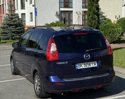 Синий Мазда 5, объемом двигателя 2 л и пробегом 195 тыс. км за 5100 $, фото 4 на Automoto.ua