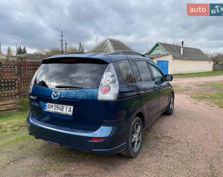 Мазда 5 2006 в Овруче на Automoto.ua Синий Мазда 5, объемом двигателя 2 л и пробегом 260 тыс. км за 3700 $, фото 2 на Automoto.ua