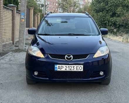 Синий Мазда 5, объемом двигателя 2 л и пробегом 240 тыс. км за 3950 $, фото 3 на Automoto.ua