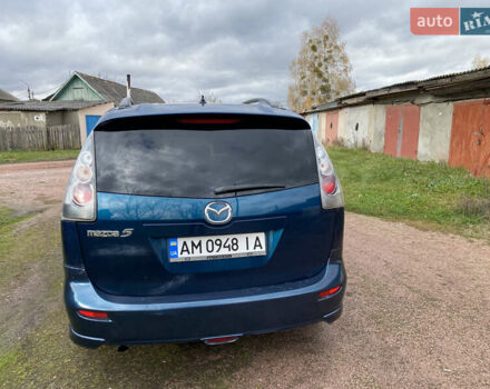Мазда 5 2006 в Овруче на Automoto.ua Синий Мазда 5, объемом двигателя 2 л и пробегом 260 тыс. км за 3700 $, фото 5 на Automoto.ua