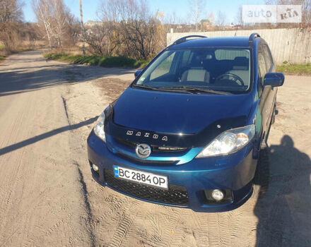 Синій Мазда 5, об'ємом двигуна 2 л та пробігом 145 тис. км за 5300 $, фото 2 на Automoto.ua