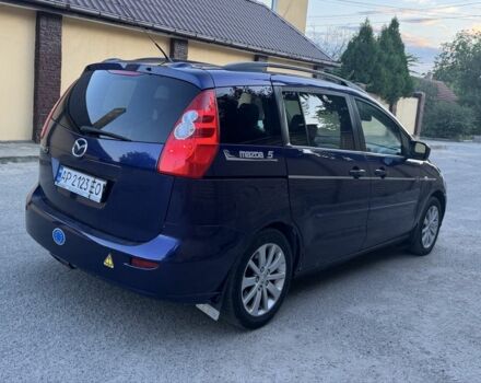 Синий Мазда 5, объемом двигателя 2 л и пробегом 240 тыс. км за 3950 $, фото 4 на Automoto.ua