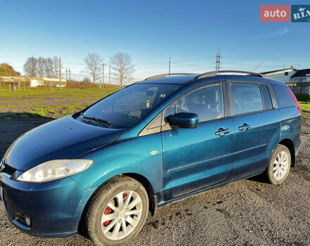 Синий Мазда 5, объемом двигателя 2 л и пробегом 215 тыс. км за 5500 $, фото 2 на Automoto.ua