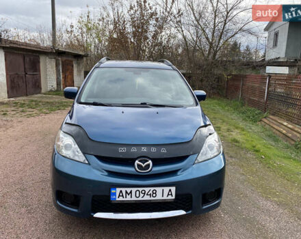 Мазда 5 2006 в Овруче на Automoto.ua Синий Мазда 5, объемом двигателя 2 л и пробегом 260 тыс. км за 3700 $, фото 4 на Automoto.ua