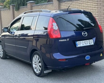 Синий Мазда 5, объемом двигателя 2 л и пробегом 240 тыс. км за 3950 $, фото 1 на Automoto.ua
