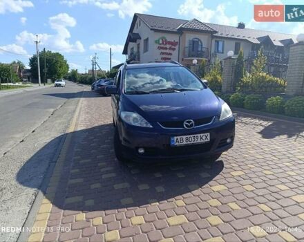Синий Мазда 5, объемом двигателя 1.8 л и пробегом 260 тыс. км за 5700 $, фото 2 на Automoto.ua