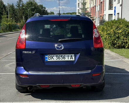 Синий Мазда 5, объемом двигателя 2 л и пробегом 195 тыс. км за 5100 $, фото 5 на Automoto.ua