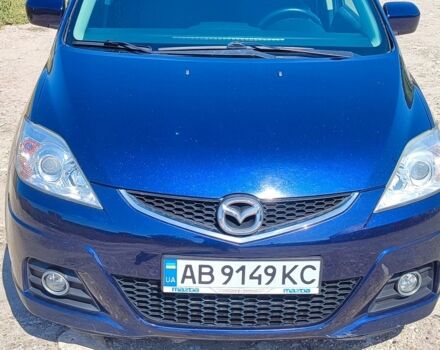 Синий Мазда 5, объемом двигателя 1.8 л и пробегом 220 тыс. км за 5999 $, фото 2 на Automoto.ua