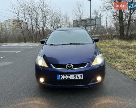Синий Мазда 5, объемом двигателя 2 л и пробегом 320 тыс. км за 2350 $, фото 4 на Automoto.ua