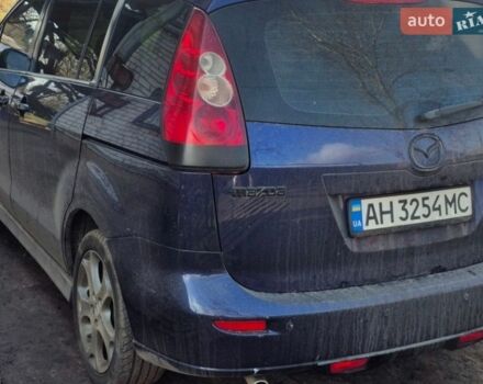 Синий Мазда 5, объемом двигателя 1.8 л и пробегом 230 тыс. км за 5700 $, фото 1 на Automoto.ua