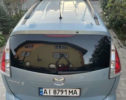 Синий Мазда 5, объемом двигателя 2 л и пробегом 243 тыс. км за 6000 $, фото 5 на Automoto.ua