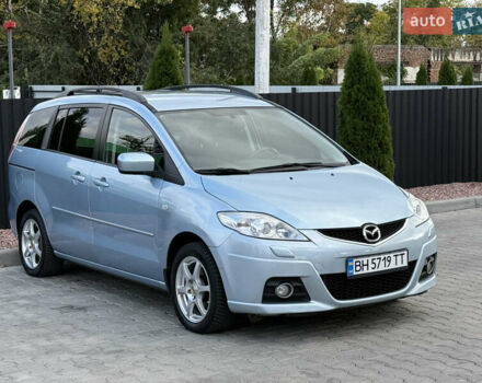 Синий Мазда 5, объемом двигателя 2 л и пробегом 217 тыс. км за 5950 $, фото 3 на Automoto.ua