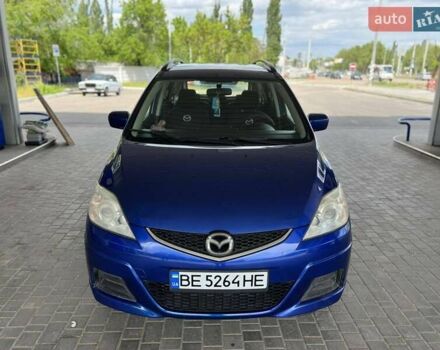 Синий Мазда 5, объемом двигателя 2 л и пробегом 283 тыс. км за 6999 $, фото 1 на Automoto.ua