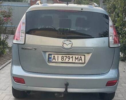 Синий Мазда 5, объемом двигателя 2 л и пробегом 243 тыс. км за 6000 $, фото 2 на Automoto.ua
