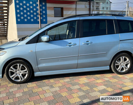 Синий Мазда 5, объемом двигателя 2 л и пробегом 202 тыс. км за 6999 $, фото 3 на Automoto.ua