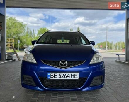 Синий Мазда 5, объемом двигателя 2 л и пробегом 283 тыс. км за 6999 $, фото 2 на Automoto.ua