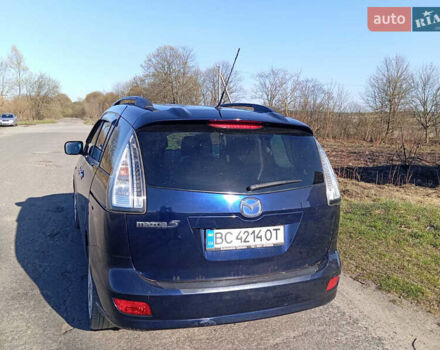Синий Мазда 5, объемом двигателя 2 л и пробегом 291 тыс. км за 6800 $, фото 3 на Automoto.ua