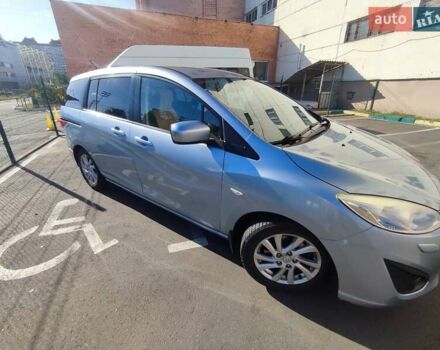 Синий Мазда 5, объемом двигателя 2 л и пробегом 103 тыс. км за 10599 $, фото 4 на Automoto.ua