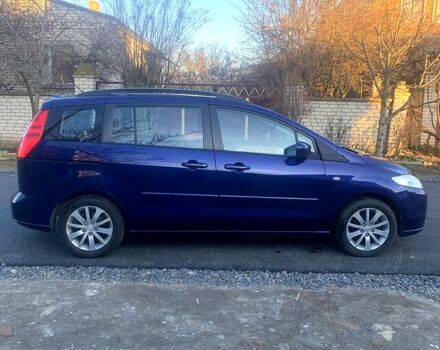 Синий Мазда 5, объемом двигателя 1.8 л и пробегом 114 тыс. км за 5900 $, фото 1 на Automoto.ua