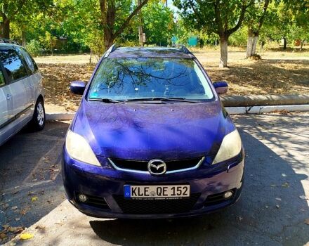 Синій Мазда 5, об'ємом двигуна 2 л та пробігом 227 тис. км за 1800 $, фото 1 на Automoto.ua