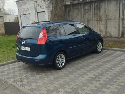 Синій Мазда 5, об'ємом двигуна 2 л та пробігом 248 тис. км за 5000 $, фото 1 на Automoto.ua