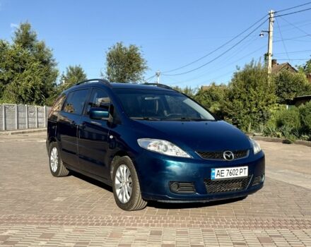 Синий Мазда 5, объемом двигателя 1.8 л и пробегом 224 тыс. км за 4799 $, фото 1 на Automoto.ua