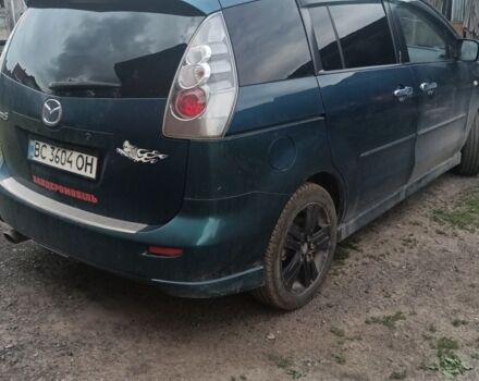 Синий Мазда 5, объемом двигателя 2 л и пробегом 280 тыс. км за 4800 $, фото 1 на Automoto.ua