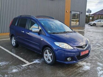 Синій Мазда 5, об'ємом двигуна 2 л та пробігом 239 тис. км за 4700 $, фото 1 на Automoto.ua