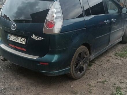 Синій Мазда 5, об'ємом двигуна 2 л та пробігом 280 тис. км за 4800 $, фото 1 на Automoto.ua