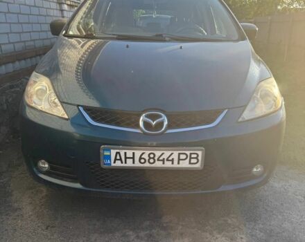 Синий Мазда 5, объемом двигателя 1.8 л и пробегом 290 тыс. км за 3510 $, фото 1 на Automoto.ua