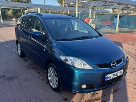 Синий Мазда 5, объемом двигателя 1.8 л и пробегом 165 тыс. км за 4350 $, фото 1 на Automoto.ua