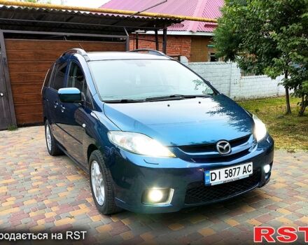 Синій Мазда 5, об'ємом двигуна 2 л та пробігом 246 тис. км за 4700 $, фото 1 на Automoto.ua