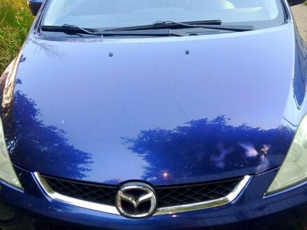 Синий Мазда 5, объемом двигателя 2 л и пробегом 190 тыс. км за 4000 $, фото 1 на Automoto.ua
