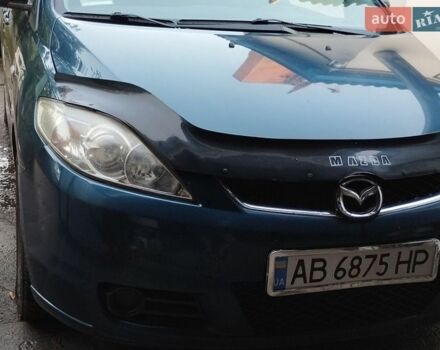 Синий Мазда 5, объемом двигателя 1.8 л и пробегом 251 тыс. км за 5200 $, фото 1 на Automoto.ua