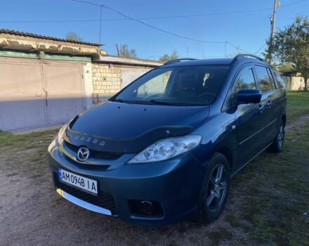 Синій Мазда 5, об'ємом двигуна 2 л та пробігом 260 тис. км за 3900 $, фото 1 на Automoto.ua