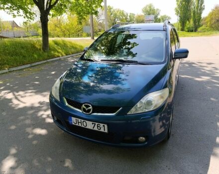 Синій Мазда 5, об'ємом двигуна 2 л та пробігом 355 тис. км за 3300 $, фото 1 на Automoto.ua