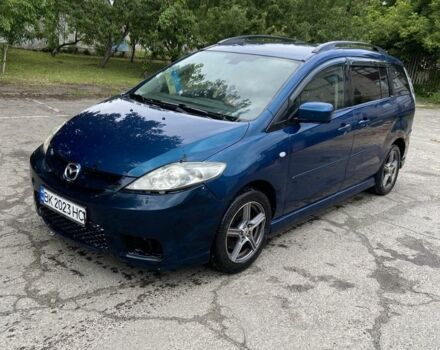 Синий Мазда 5, объемом двигателя 2 л и пробегом 260 тыс. км за 2600 $, фото 1 на Automoto.ua