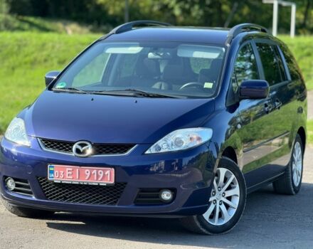 Синий Мазда 5, объемом двигателя 1.8 л и пробегом 138 тыс. км за 5400 $, фото 1 на Automoto.ua