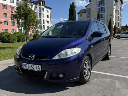 Синій Мазда 5, об'ємом двигуна 2 л та пробігом 195 тис. км за 5100 $, фото 1 на Automoto.ua