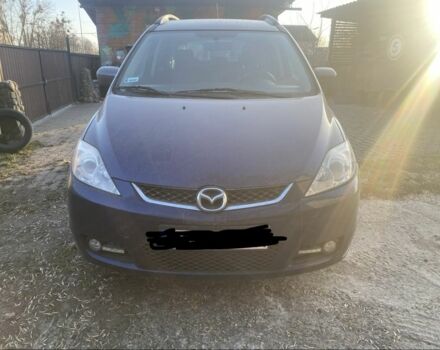 Синій Мазда 5, об'ємом двигуна 2 л та пробігом 211 тис. км за 2500 $, фото 1 на Automoto.ua
