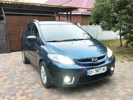 Синій Мазда 5, об'ємом двигуна 2 л та пробігом 246 тис. км за 4633 $, фото 1 на Automoto.ua