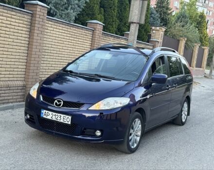 Синий Мазда 5, объемом двигателя 2 л и пробегом 240 тыс. км за 3950 $, фото 1 на Automoto.ua