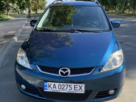 Синий Мазда 5, объемом двигателя 1.8 л и пробегом 211 тыс. км за 5300 $, фото 1 на Automoto.ua