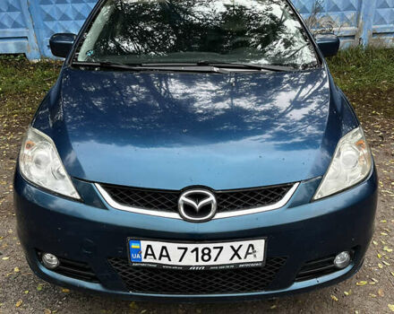 Синій Мазда 5, об'ємом двигуна 2 л та пробігом 229 тис. км за 4900 $, фото 1 на Automoto.ua