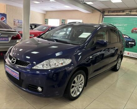Синій Мазда 5, об'ємом двигуна 2 л та пробігом 220 тис. км за 5500 $, фото 1 на Automoto.ua